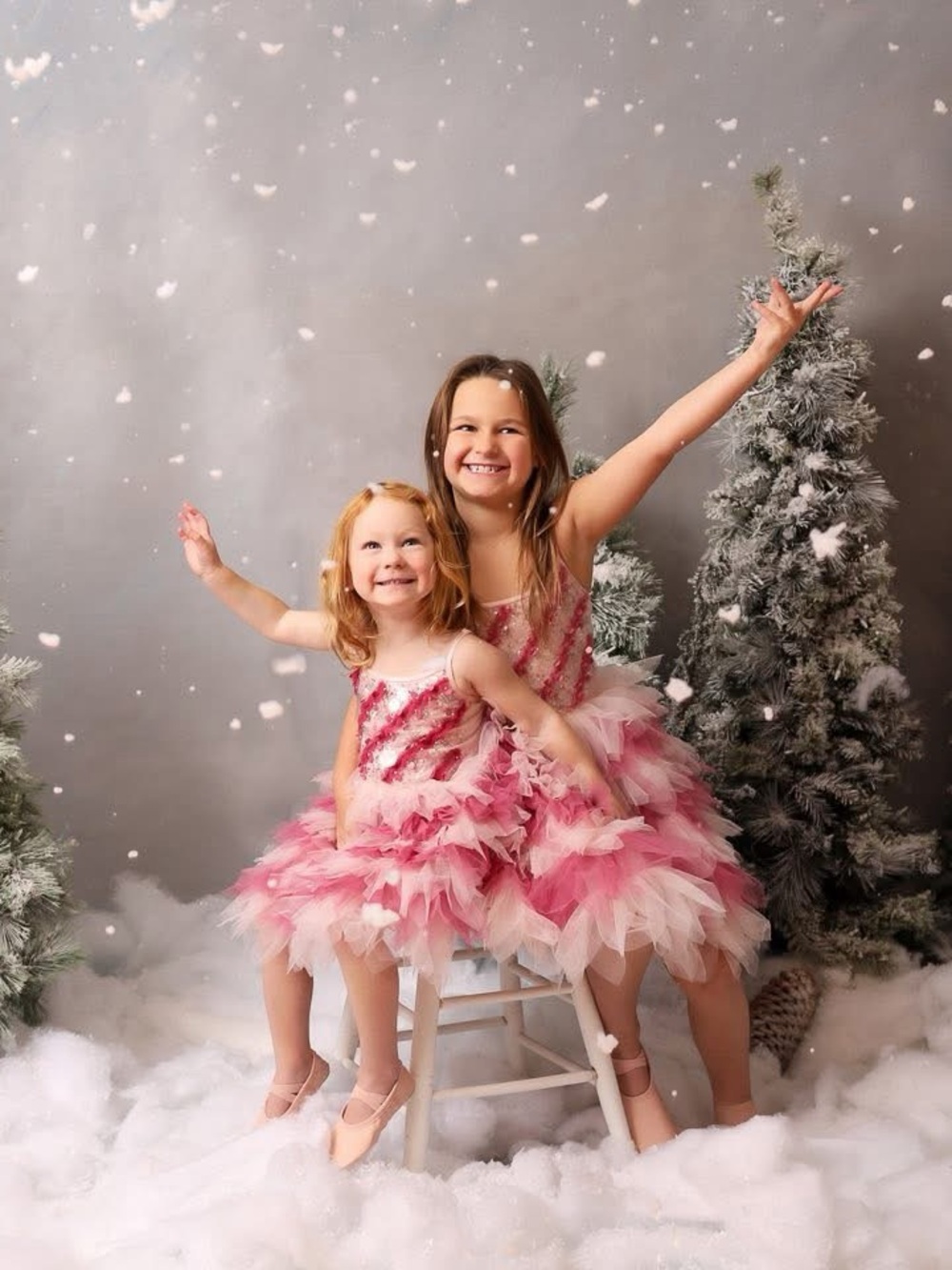 Pink Layered Tulle Princess Costume Dress for Kids